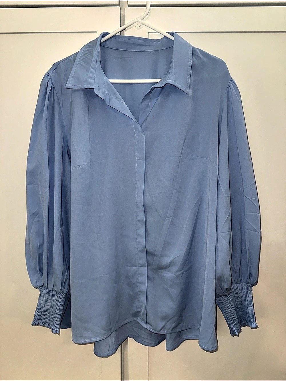 Mascomoda Blue Blouse